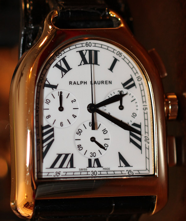 Ralph Lauren Stirrup Chronograph Watch 