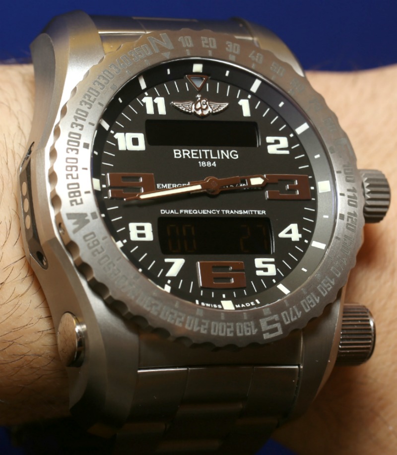 Breitling Emergency II Hands-On: Truly Global Rescue Beacon In A Watch | aBlogtoWatch
