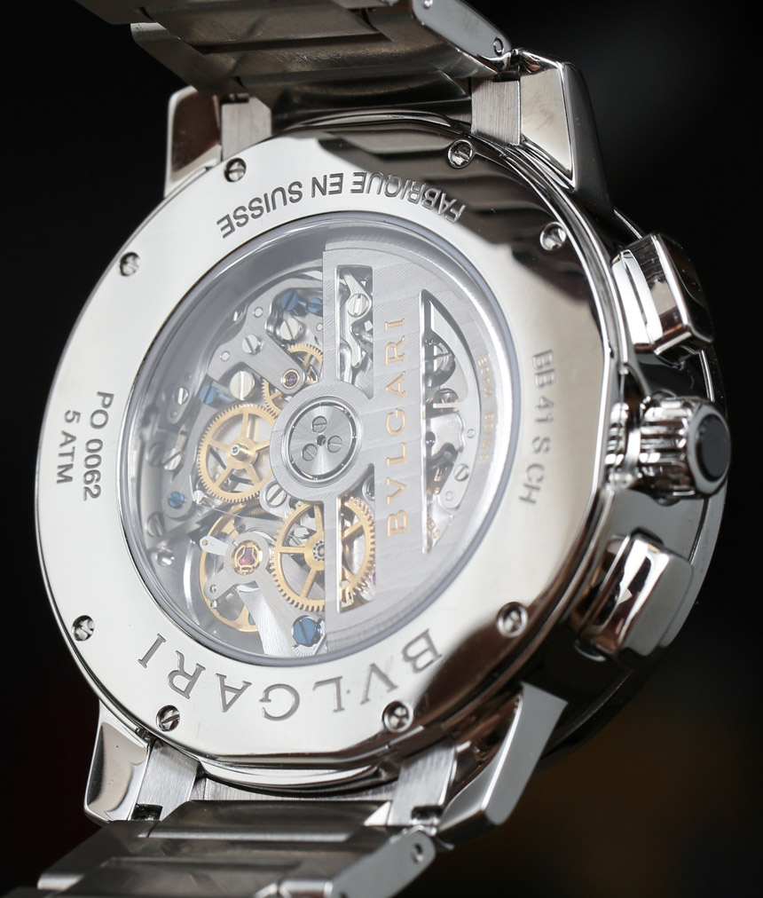 bvlgari automatic chronograph watch