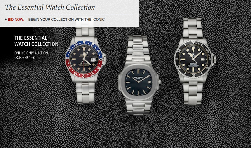 watch auction