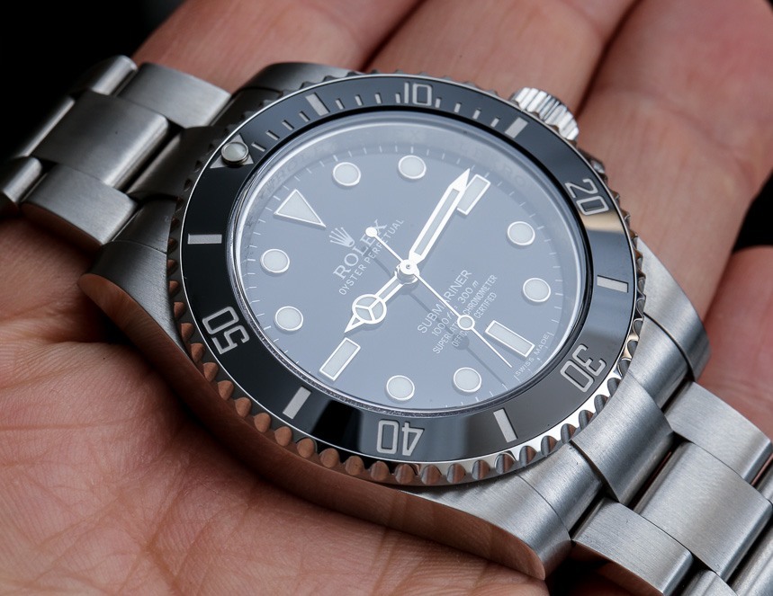 rolex without date bubble