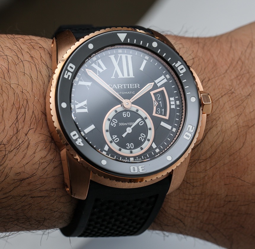 Cartier Calibre Diver Watch Review Wrist Time Reviews 