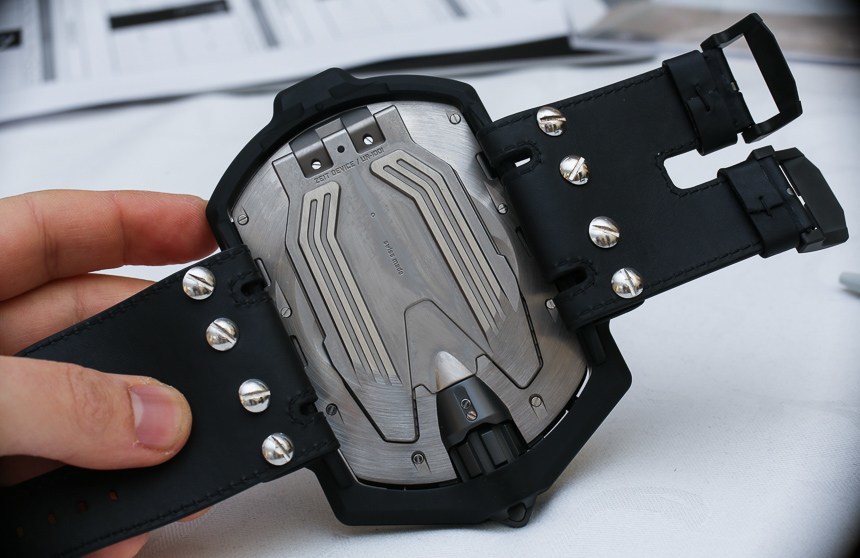 Urwerk Ur 1001 Titan Is Intense Zeit Device Pocket Watch For The Wrist Hands On Ablogtowatch