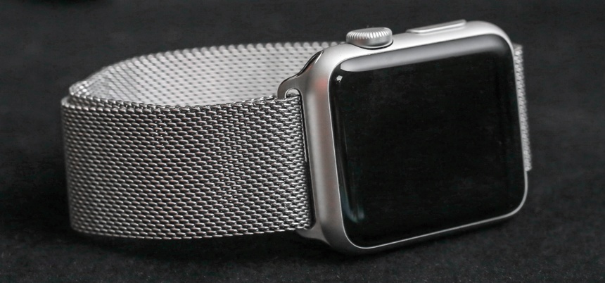 milanese loop aluminum apple watch