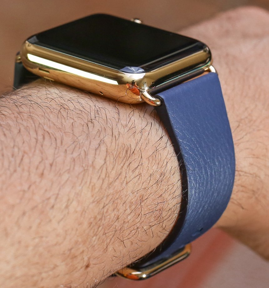 gold apple watch for guys
