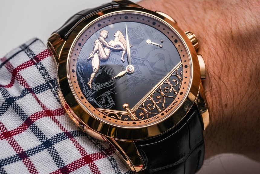 Ulysse Nardin Hourstriker Erotica Jarretiere Watch Hands On