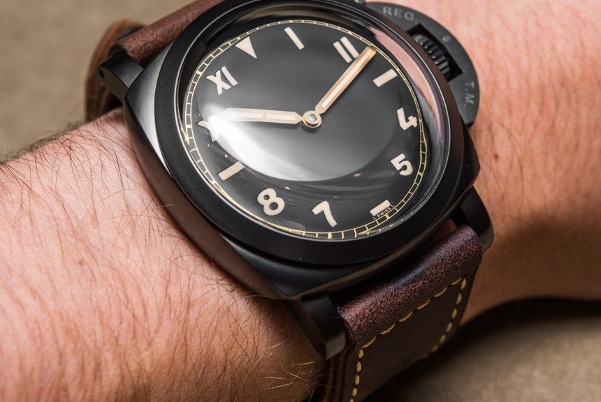 aBlogtoWatch Panerai Luminor 1950 3 Days Titanio DLC PAM629