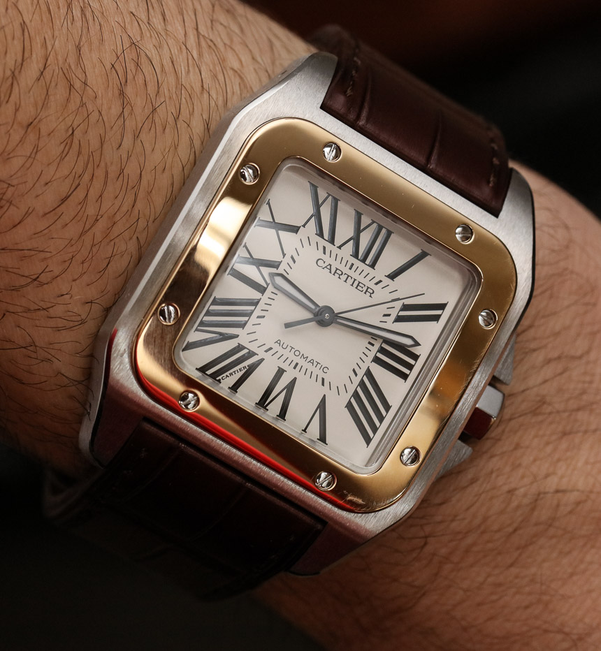 Cartier Santos 100 Watch Review - Most 