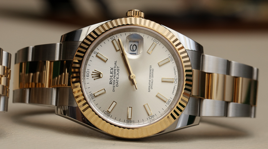 classic oyster two tone rolex price