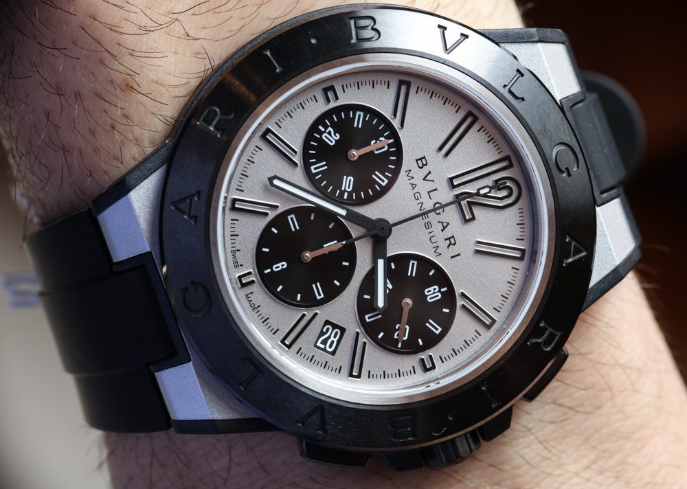 bvlgari diagono magnesium automatic chronograph men's watch
