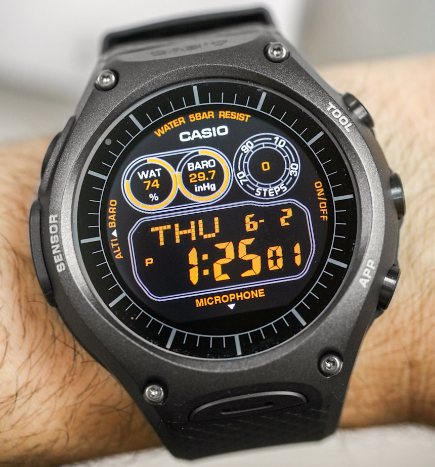 Casio Wsd F10 Android Wear Smartwatch Review Ablogtowatch