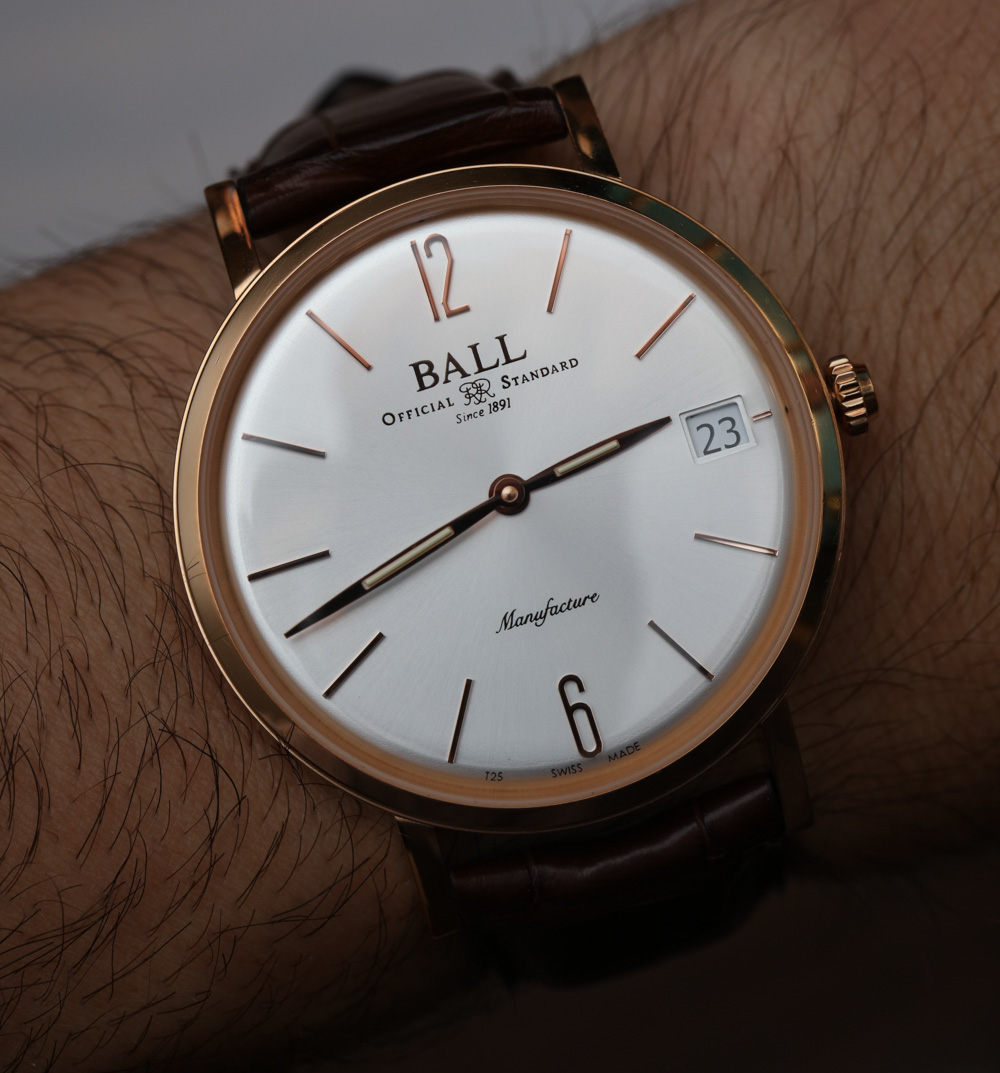 Ball Trainmaster Manufacture Watch 