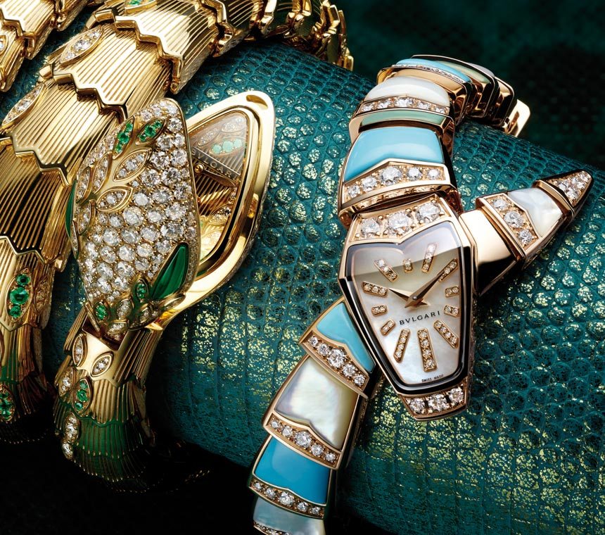 bulgari serpenti high jewelry watch price