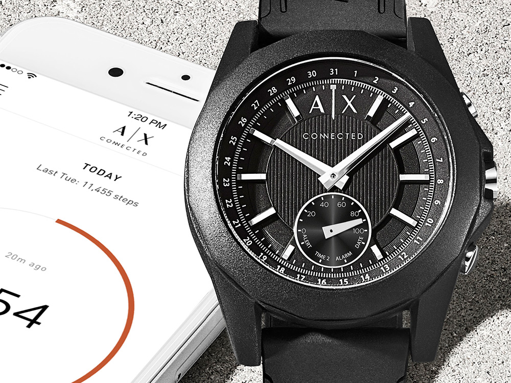 armani connected watch