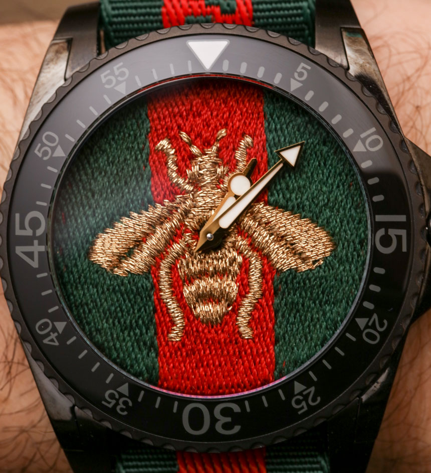 gucci dive bee watch