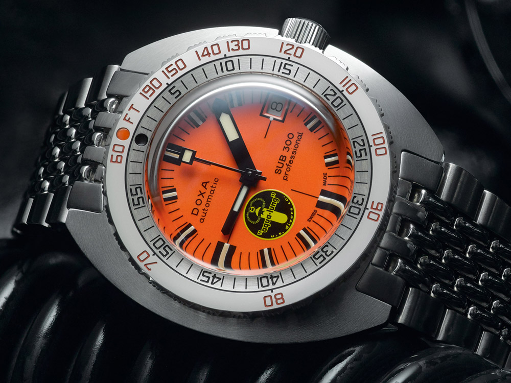 DOXA SUB 300 Black Lung Re-Issue Dive 