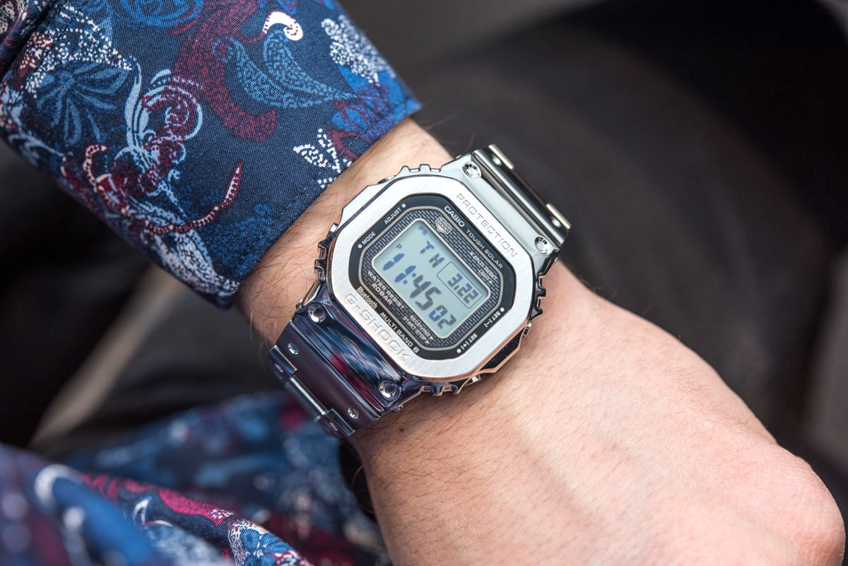 Hands-On With The Casio G-Shock GMW-B 5000 D-1 'Full Metal' | aBlogtoWatch
