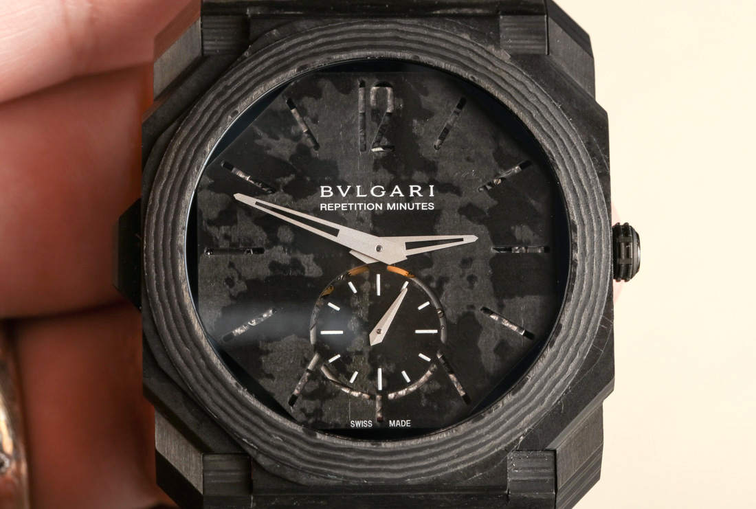 bvlgari carbon fiber watch