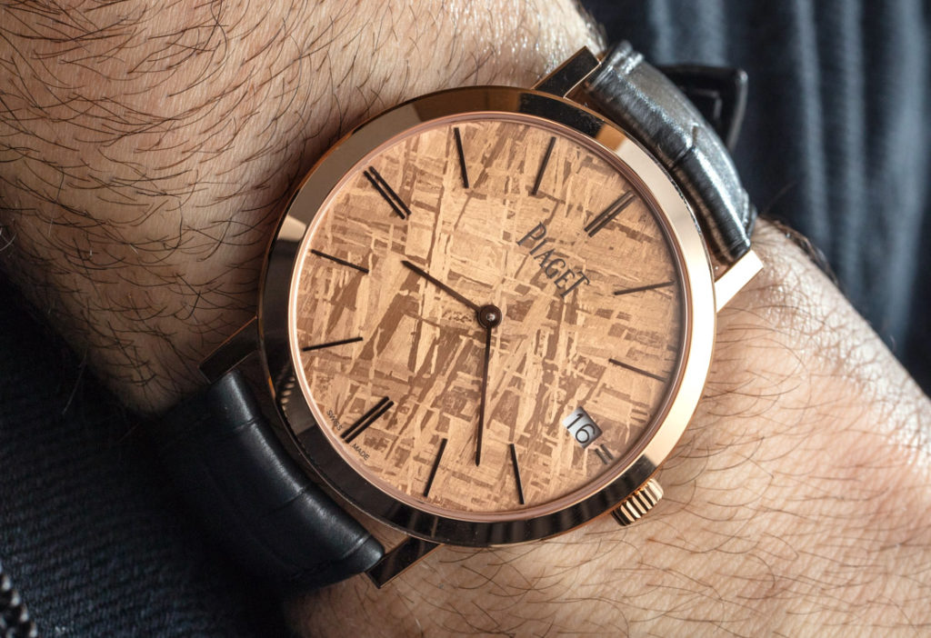 piaget altiplano meteorite watch hands-on