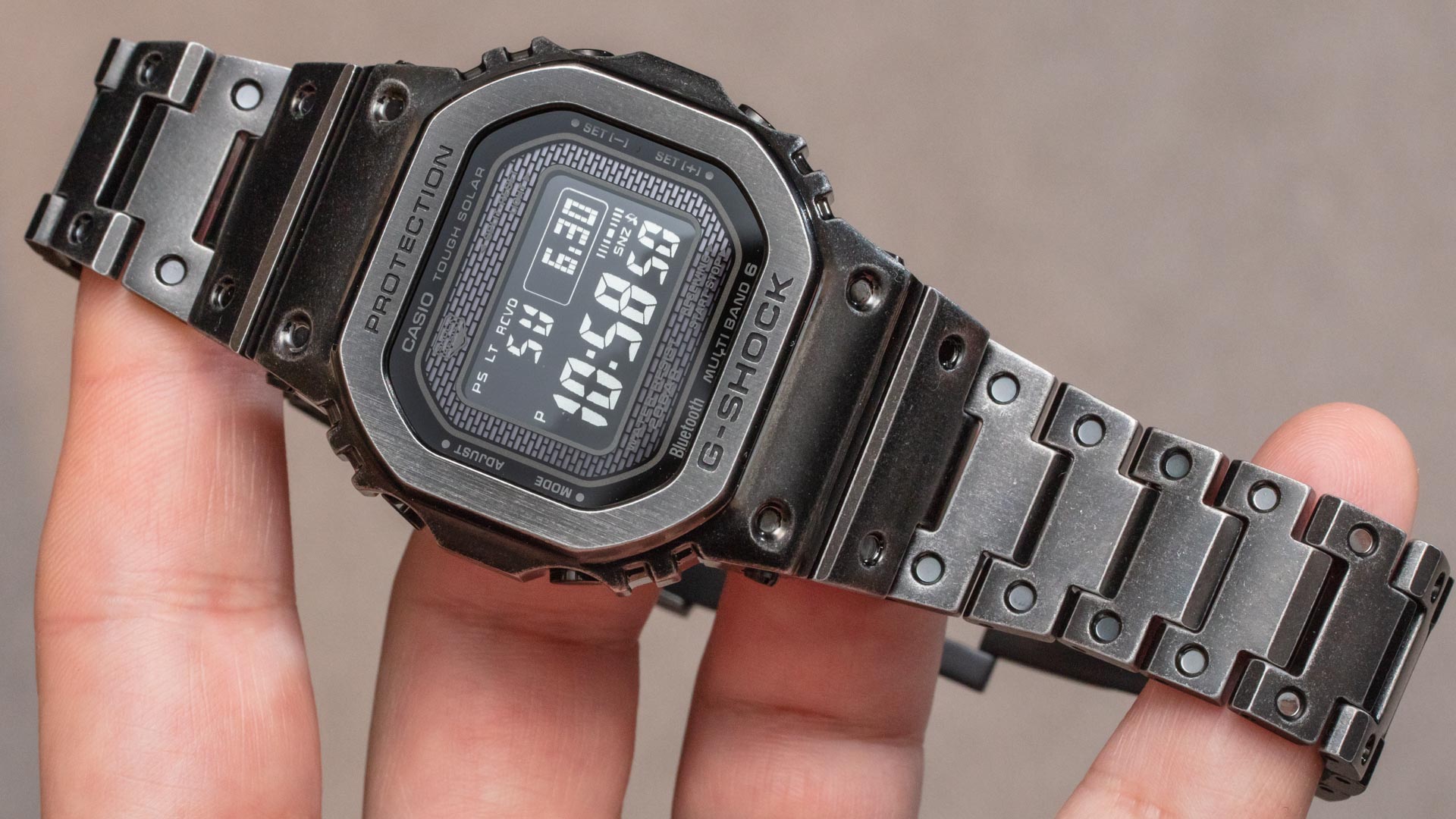 Casio G-Shock GMW-B5000V Aged IP Full-Metal Watch Hands-On Hands-On 