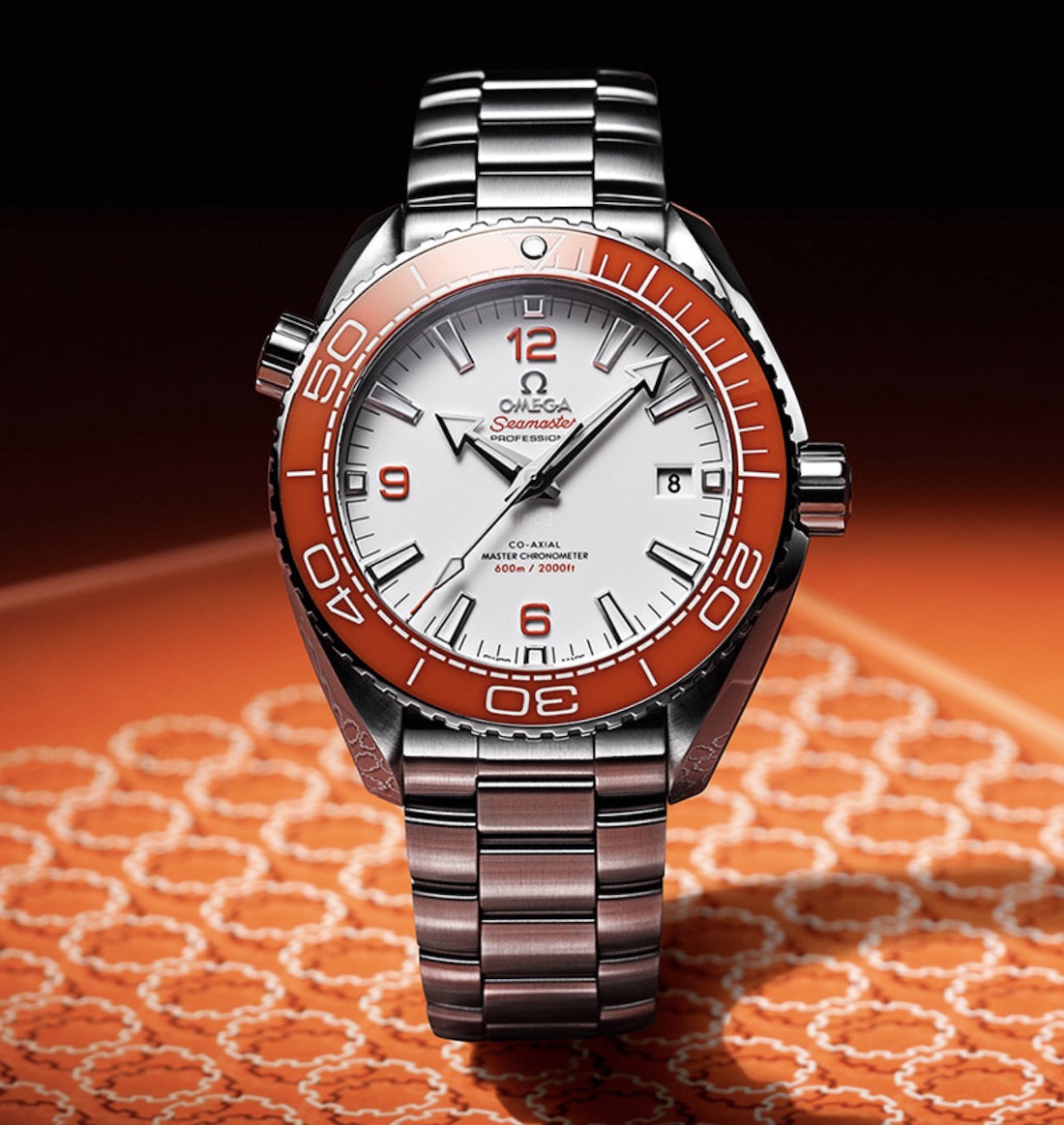 Omega Seamaster Ocean 600M Watch With New Orange