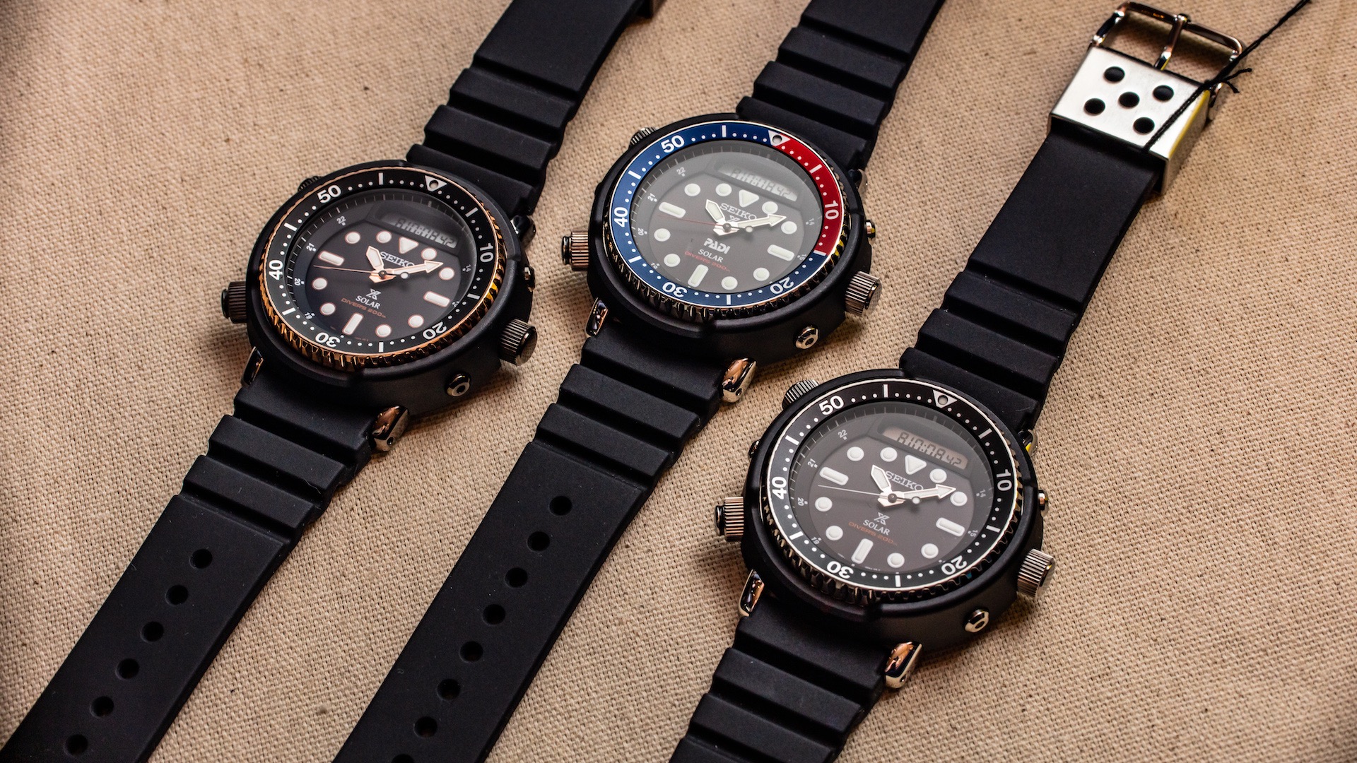Hands-On With The Reissued Seiko Solar 'Arnie' Prospex SNJ025 & SNJ027 Watches Hands-On