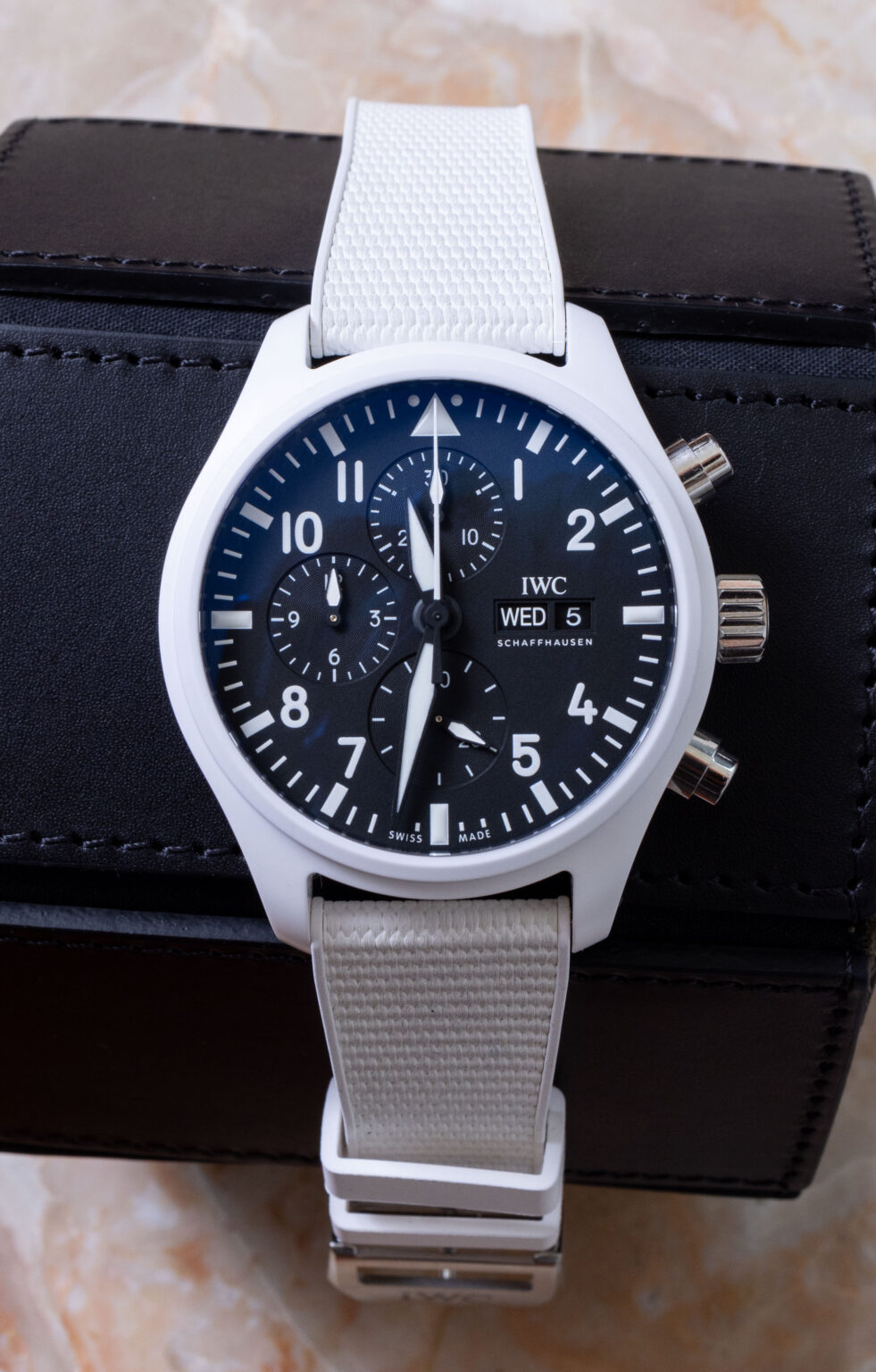 Review Iwc Pilot S Watch Chronograph Top Gun Edition Lake Tahoe