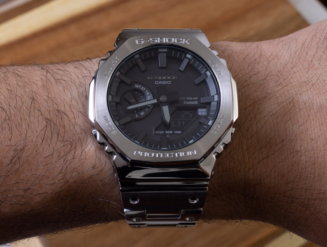 Watch Review Casio G Shock GMB2100 In Full Metal On Bracelet