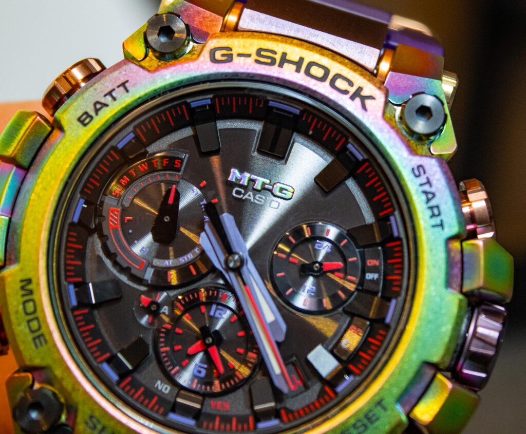 Hands On Debut Casio G Shock Mtgb Prb Aurora Oval Watch