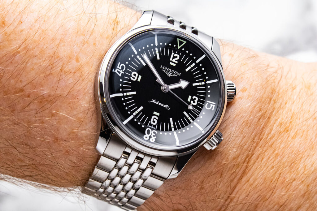 Hands On Debut Longines Legend Diver Watch With New 39mm Case