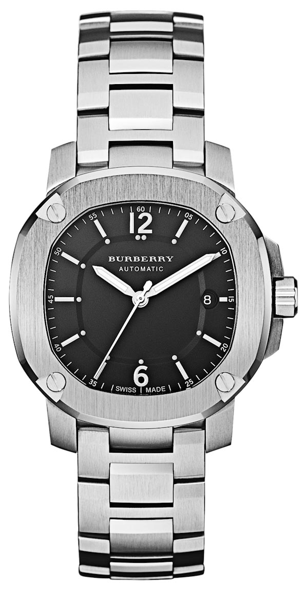 Introducir 41+ imagen burberry britain automatic watch