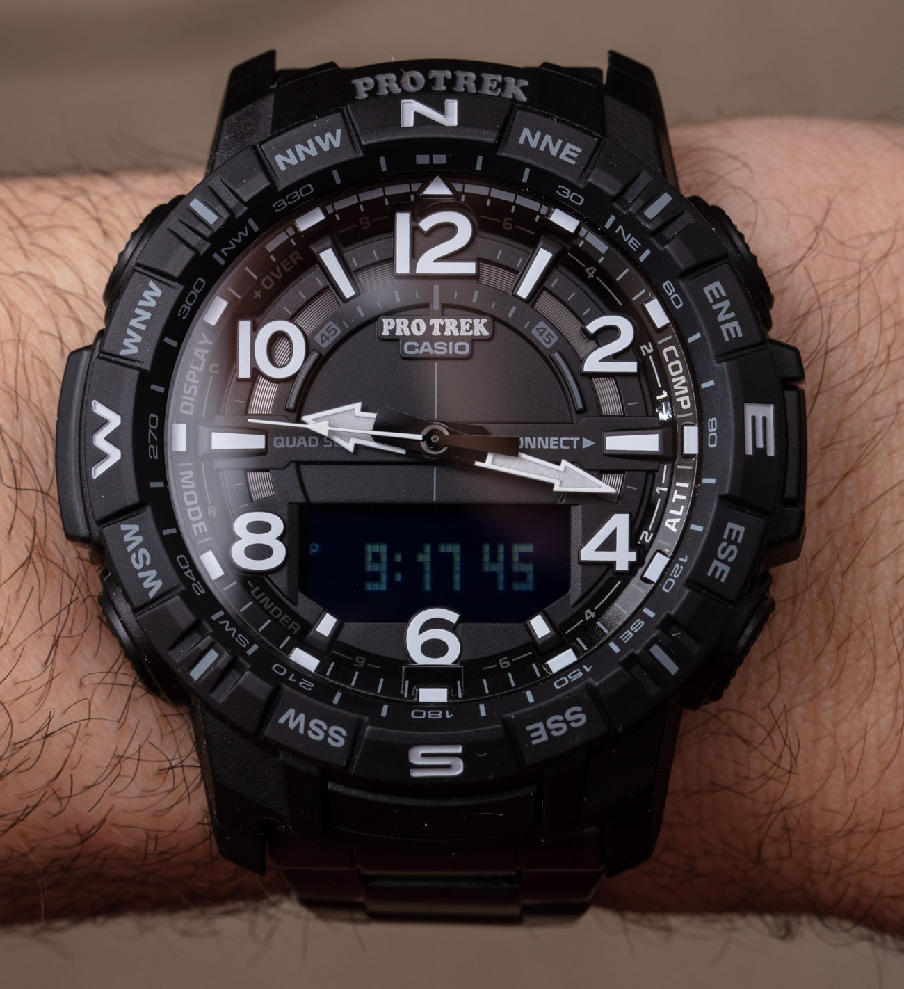 Watch Review: Casio Pro Trek PRT-B50 Black Titanium | aBlogtoWatch