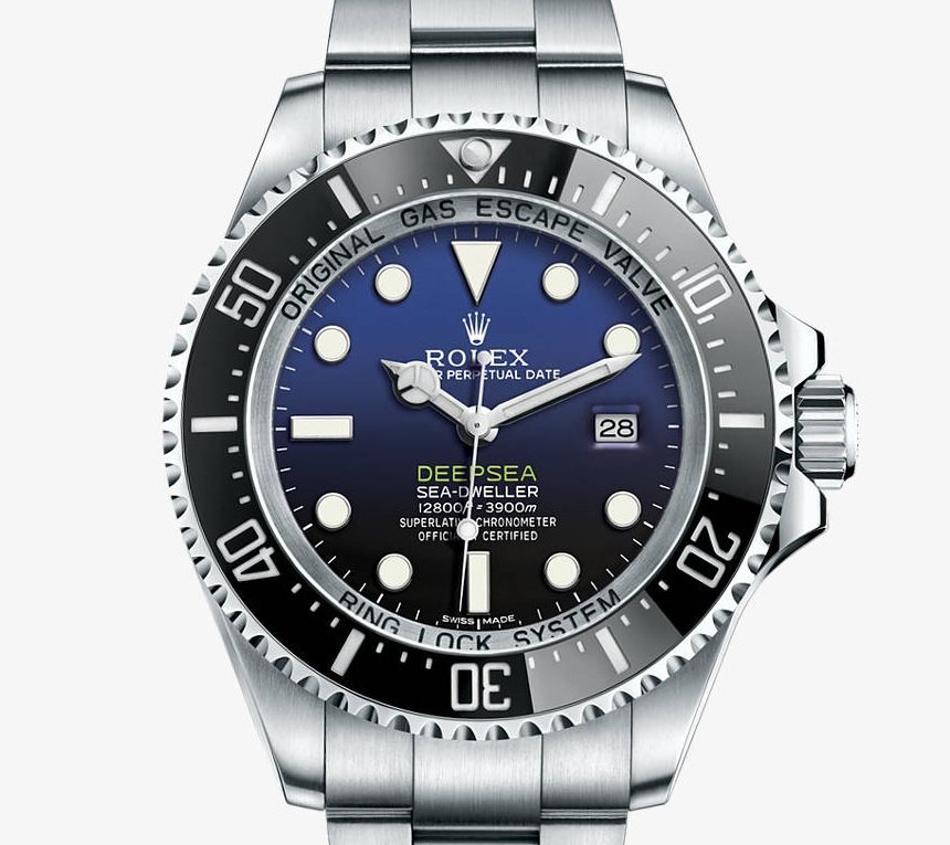 rolex deep sea blue dial