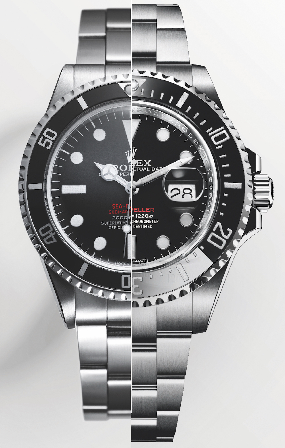 Rolex Sea-Dweller 126600 Watch Marks 