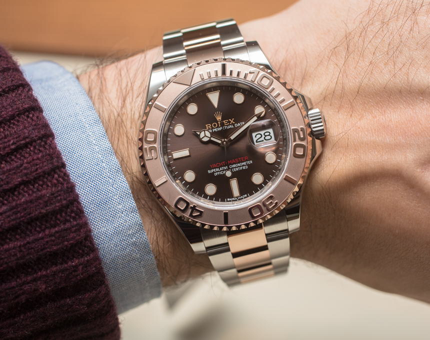 rolex yacht master brown dial