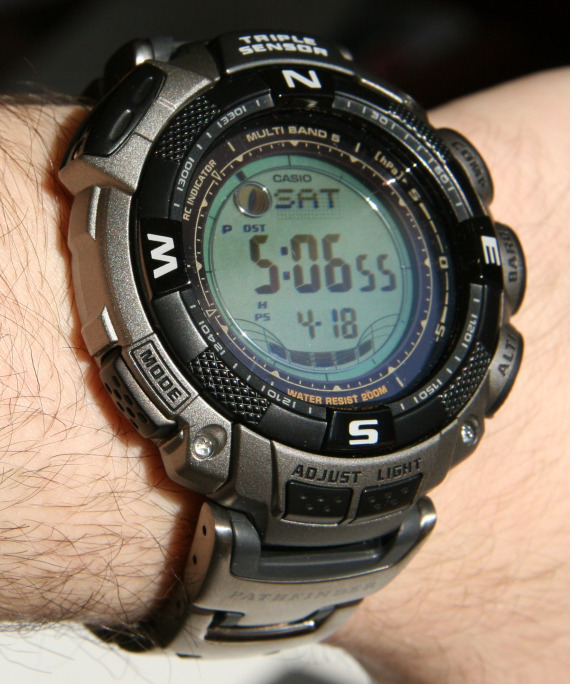 Casio Pathfinder Atomic Solar Ultimate Men's Watch PAW1500T-7V 079767892272  - Watches, Pathfinder - Jomashop