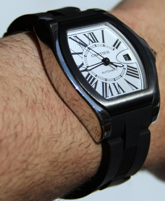 cartier roadster rubber band