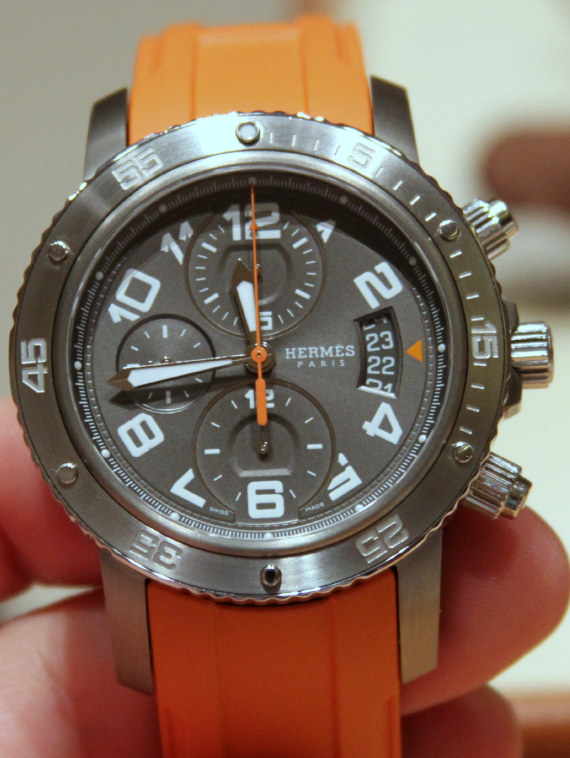 Hermes Clipper Automatic Chronograph Watch For 2010 | aBlogtoWatch