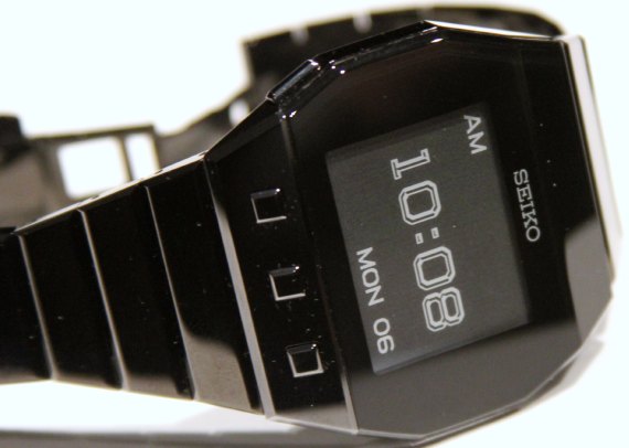 Seiko Active Matrix EPD e-Ink: The Digital Watch Is Back In Style |  aBlogtoWatch