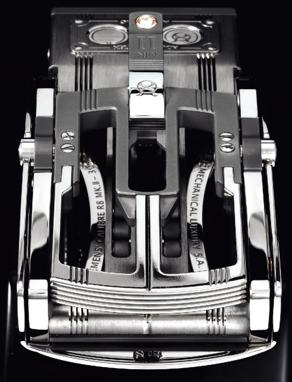 Extravagant Mechanical Luxury: Roland Iten RWC11 Symmetrically