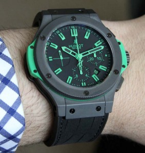 Hublot Red Magic & All Black Green Watches Hands-On | aBlogtoWatch