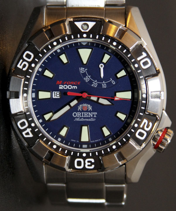 Orient M-Force SEL03001D Diver Watch Review | aBlogtoWatch