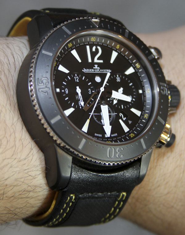 Jaeger-LeCoultre Master Compressor Diving Chronograph GMT Navy SEALs Watch  Review | aBlogtoWatch