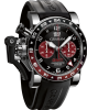 Graham Chronofighter Oversize GMT Black Steel Watch | aBlogtoWatch