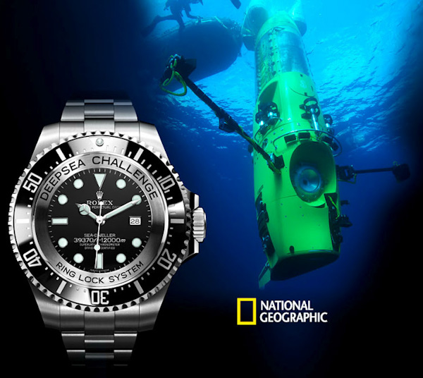 Rolex Deepsea Challenge Watch Goes To 