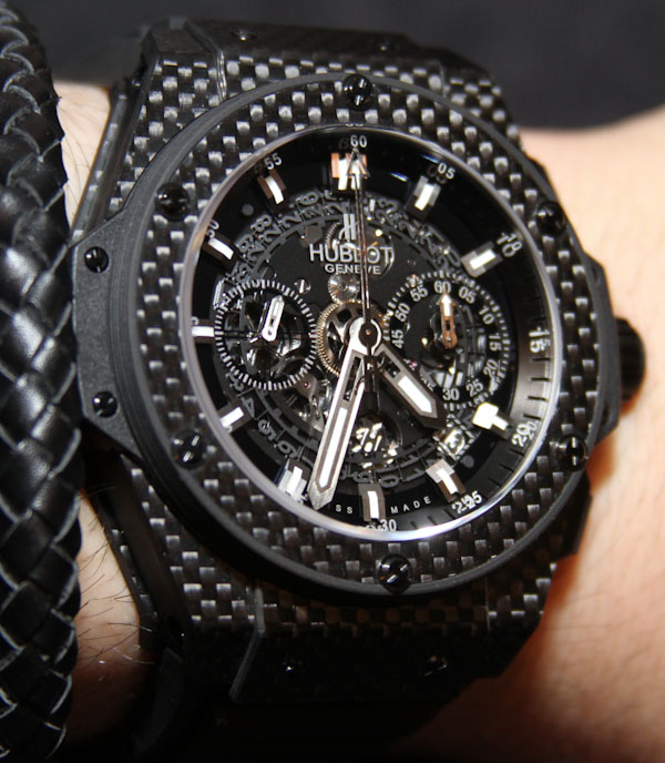 Hublot UNICO All Carbon Watch Hands-On 