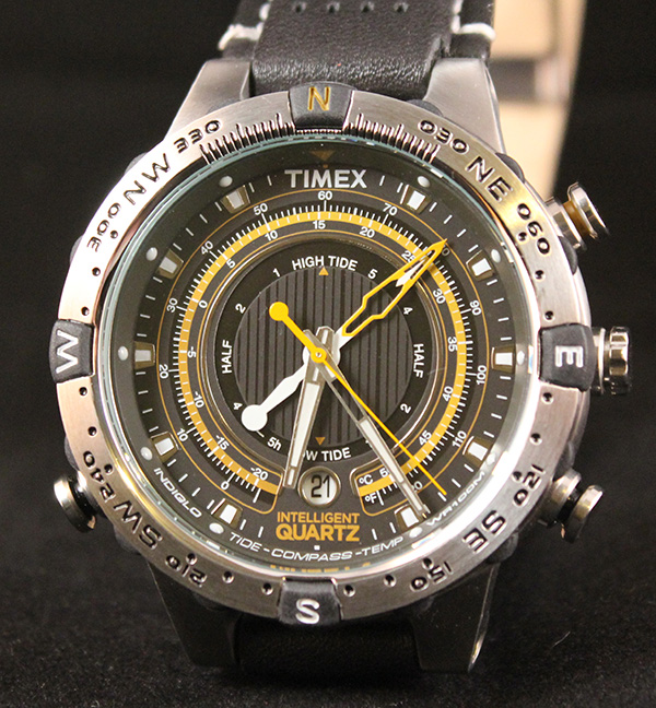 Timex Intelligent Quartz Tide Temp Compass Perpetual Calendar Watch