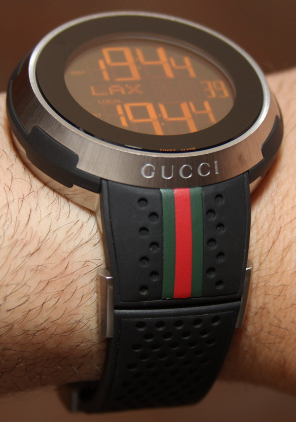 gucci digital watch