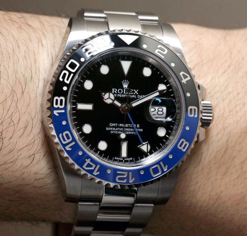 rolex gmt master ii green hand review