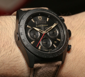 Baselworld 2013: Tudor New Fastrider Black Shield Watch In Ceramic ...